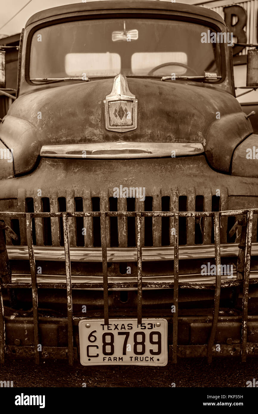 Old truck, Texas, USA Stock Photo