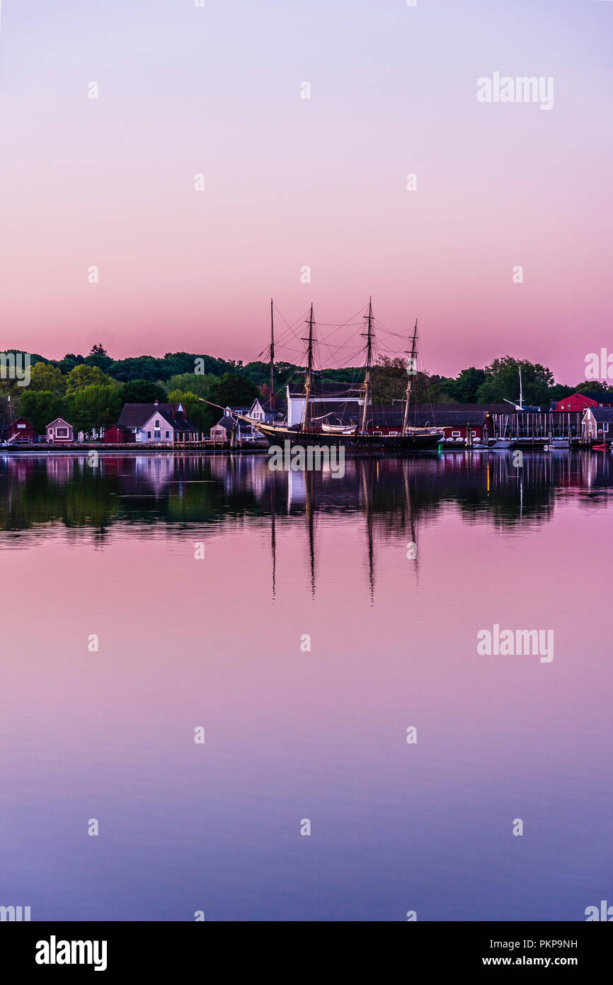 Mystic Seaport Mystic, Connecticut, USA Stock Photo - Alamy