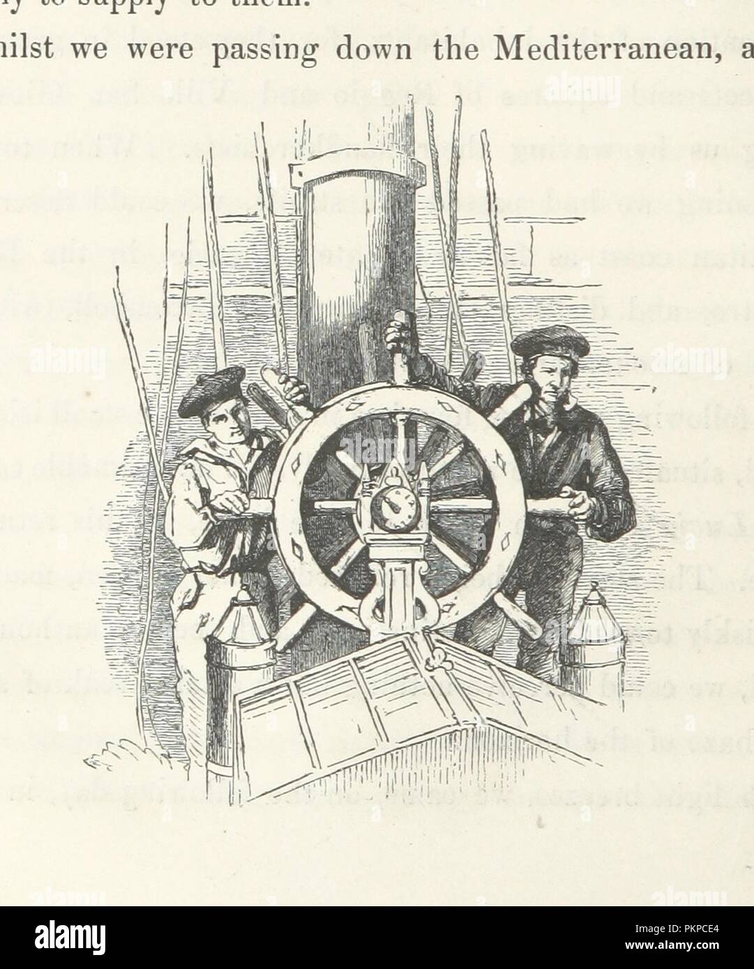 Image  from page 82 of 'Narrative of the Circumnavigation of the Globe by the Austrian frigate Novara, . under by order of the Imperial Government, in the years 1857, 1858, and 1859, etc. (Physical and geognostic sugge0028. Stock Photo