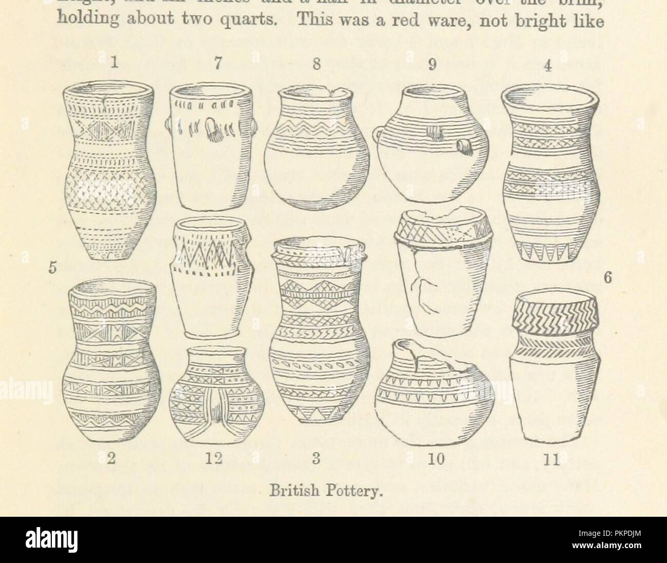 Image  from page 95 of '[The Celt, the Roman, and the Saxon a history of the early inhabitants of Britain, down to the Conversion of the Anglo-Saxons to Christianity. Illustrated by the ancient remains brought to light by re0041. Stock Photo