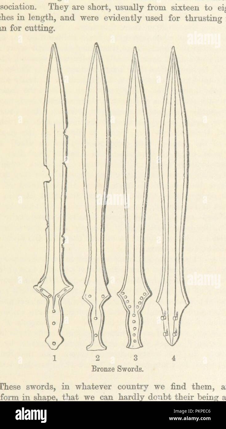 Image  from page 103 of '[The Celt, the Roman, and the Saxon a history of the early inhabitants of Britain, down to the Conversion of the Anglo-Saxons to Christianity. Illustrated by the ancient remains brought to light by r0042. Stock Photo