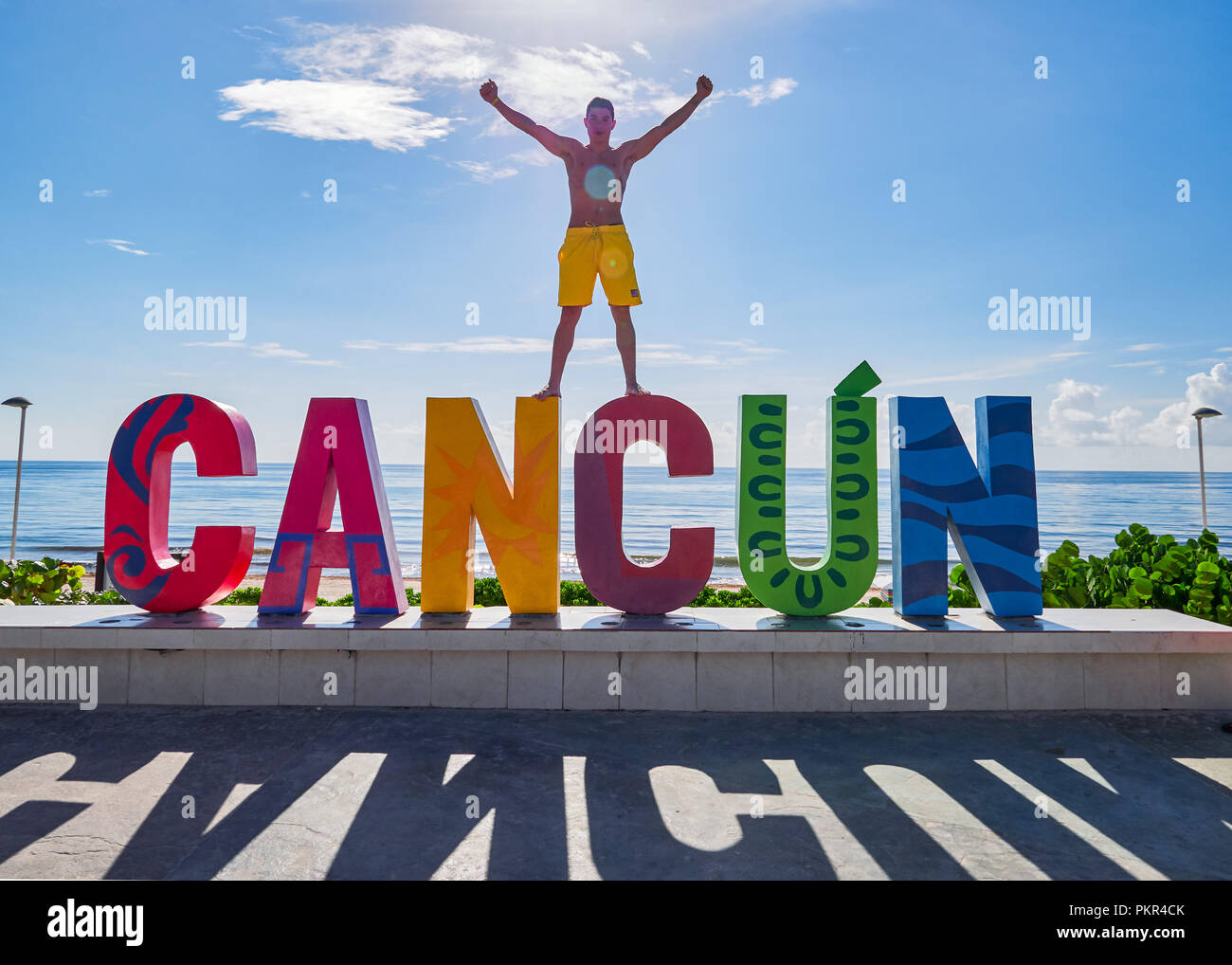 Cancun sign hires stock photography and images Alamy