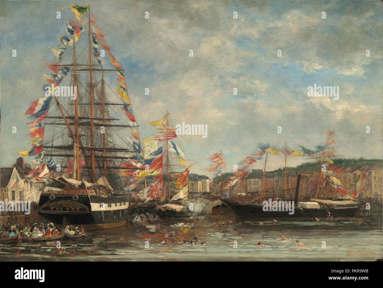 France french national flag painting hi-res stock photography and