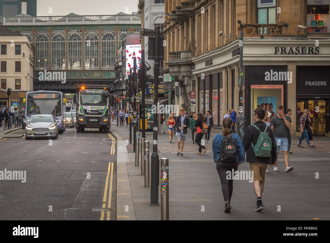 Glasgow is the most populous city in Scotland Stock Photo Alamy
