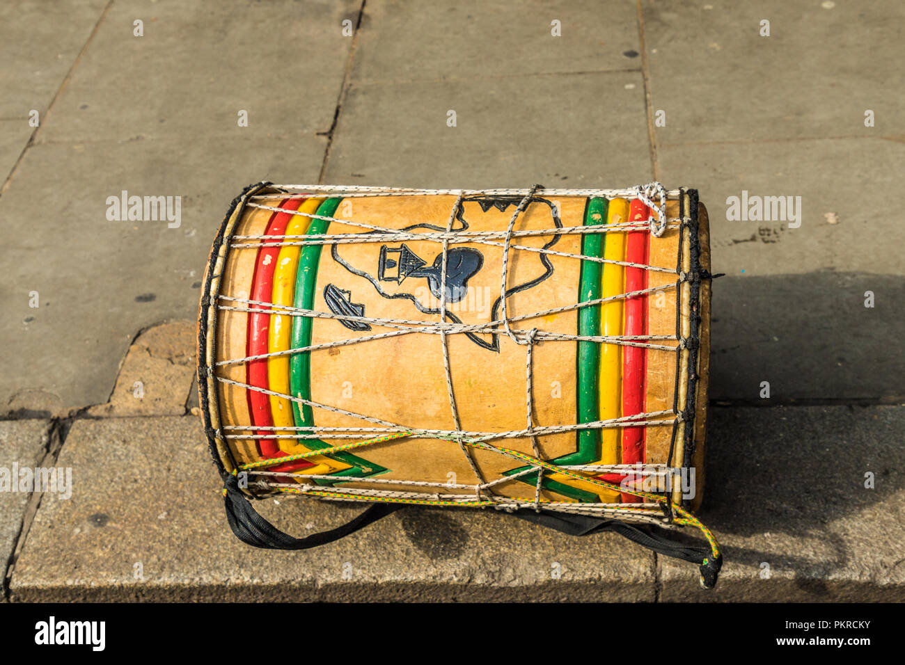 A typical view in Notting Hill in London Stock Photo