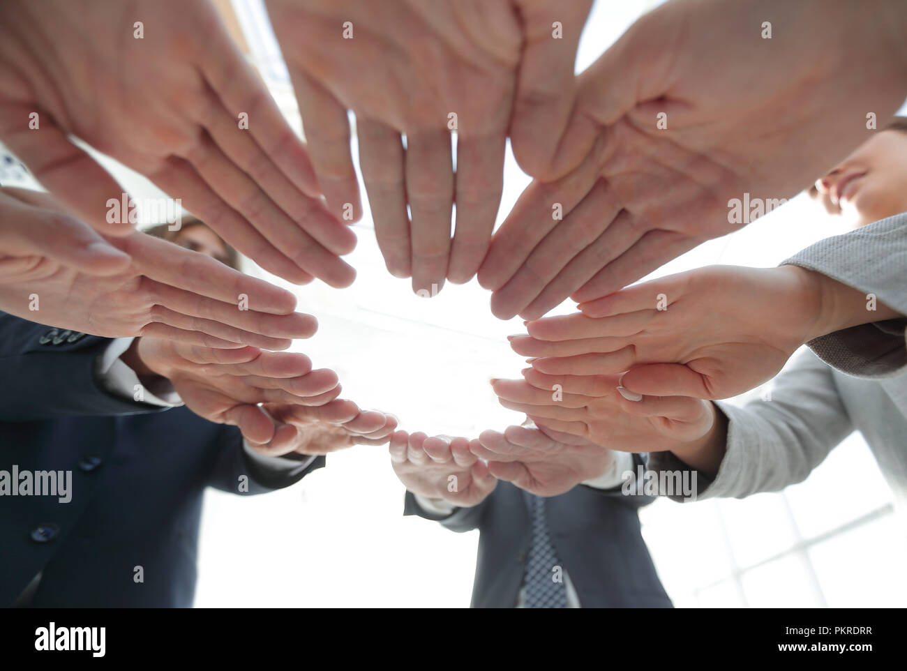 concept of teamwork and unity Stock Photo - Alamy