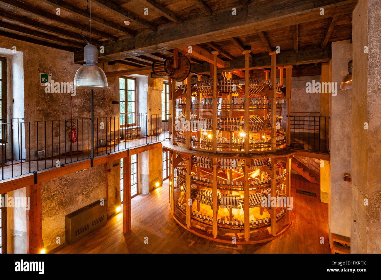 Italy Piedmont Caraglio - Filatoio -Piedmontese silk factory museum ...