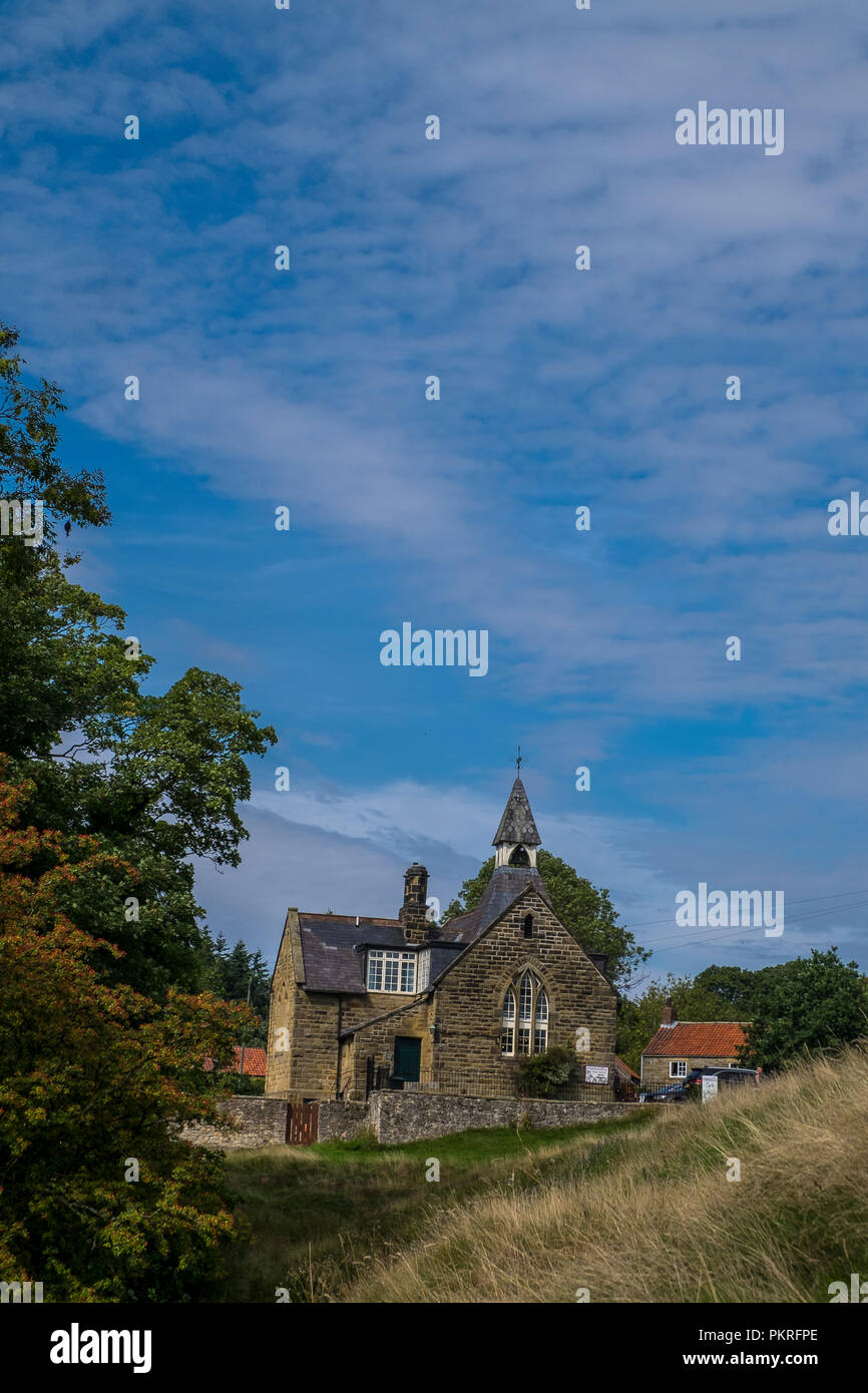 converted church in hutton le hole, north yorkshire Stock Photo Alamy