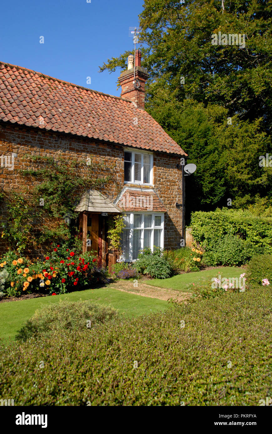 Picturesque cottage in Hunstanton, Norfolk, England Stock Photo