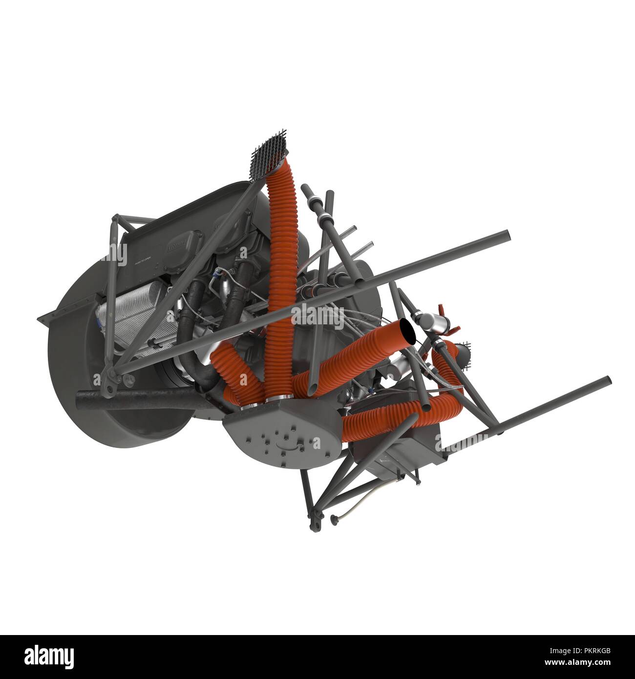 Vintage helicopter detail Cut Out Stock Images & Pictures Alamy