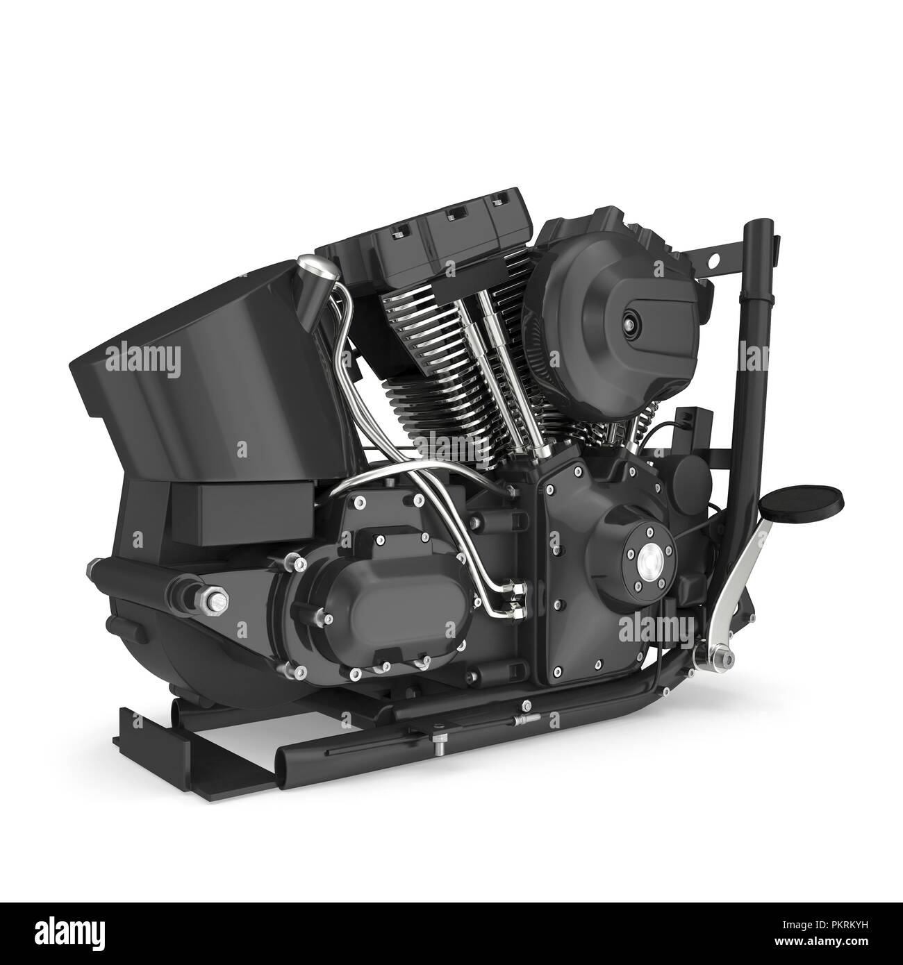 3d render motorcycle engine Cut Out Stock Images & Pictures Alamy