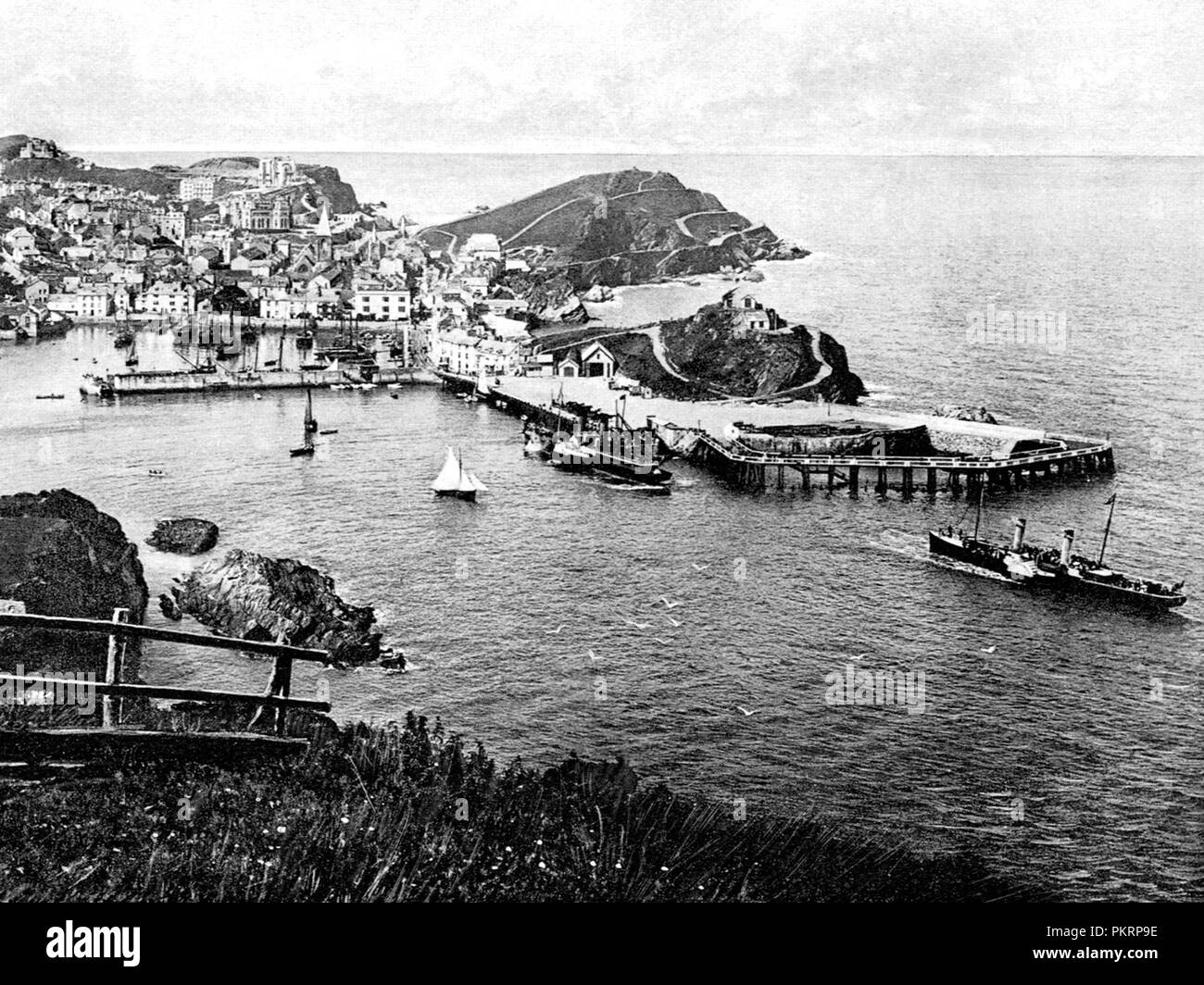 panorama, early 1900s Stock Photo Alamy