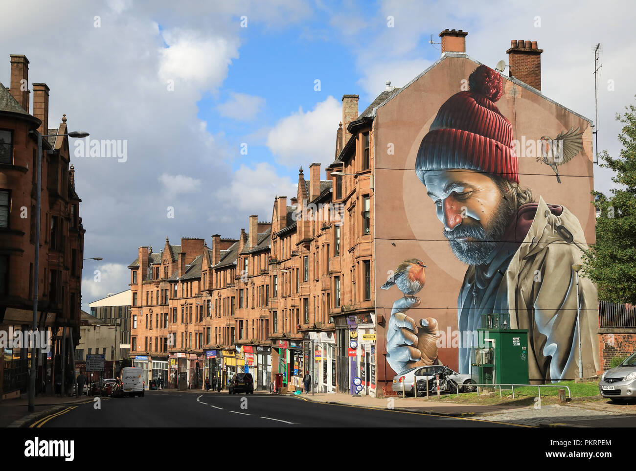 Glasgow High Street Mural Hi res Stock Photography And Images Alamy