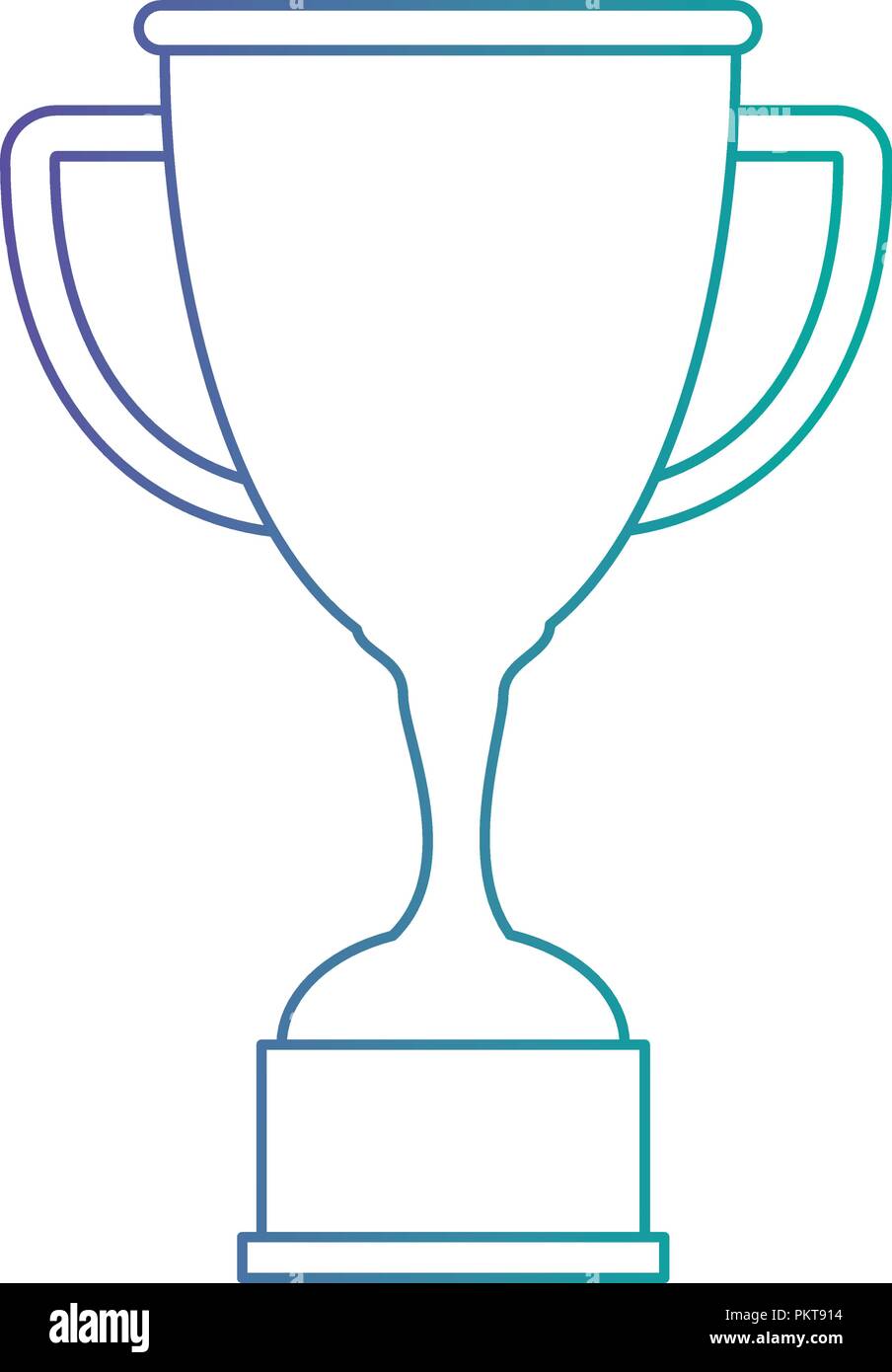 trophy cup isolated icon Stock Vector Image & Art - Alamy