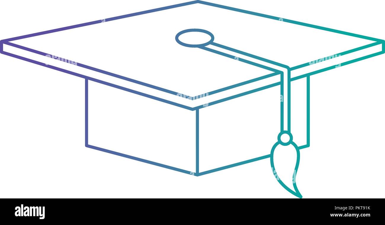 hat graduation isolated icon Stock Vector Image & Art - Alamy