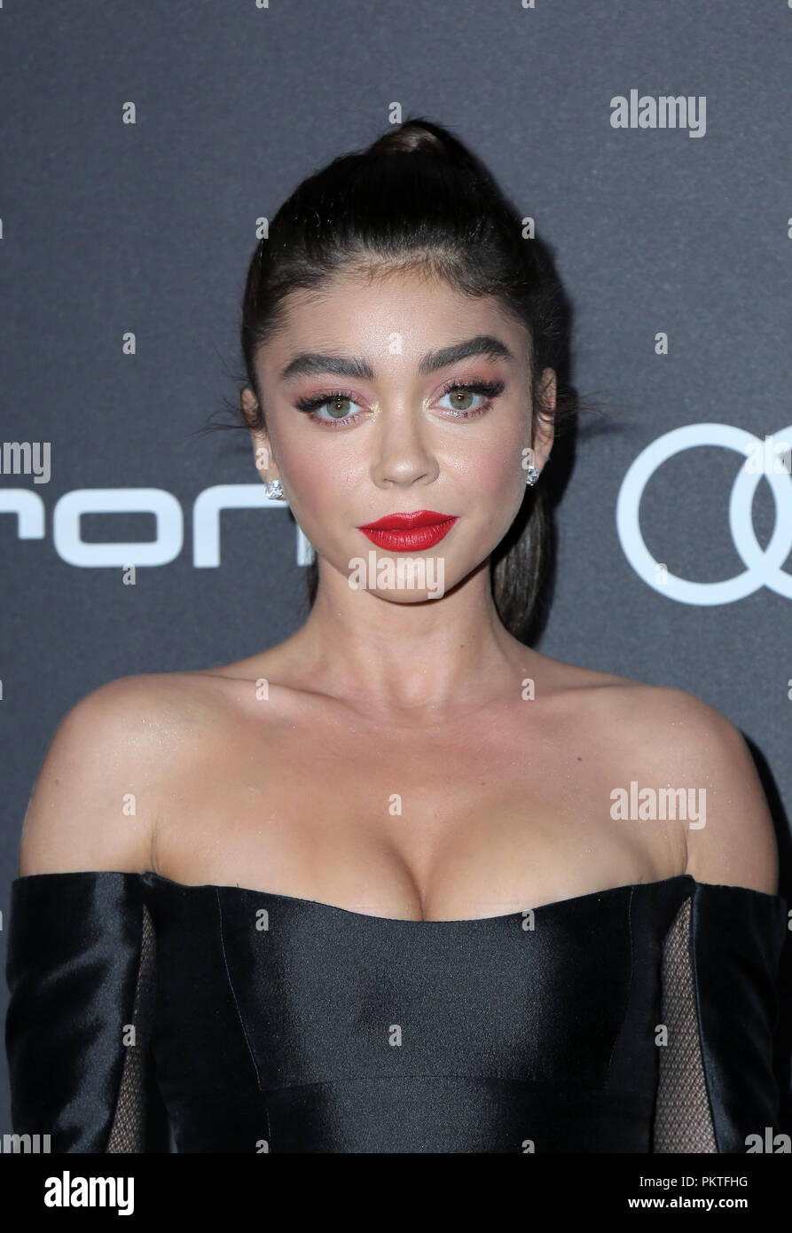 West Hollywood, California, USA. 14th Sep, 2018. Sarah Hyland, at Audi