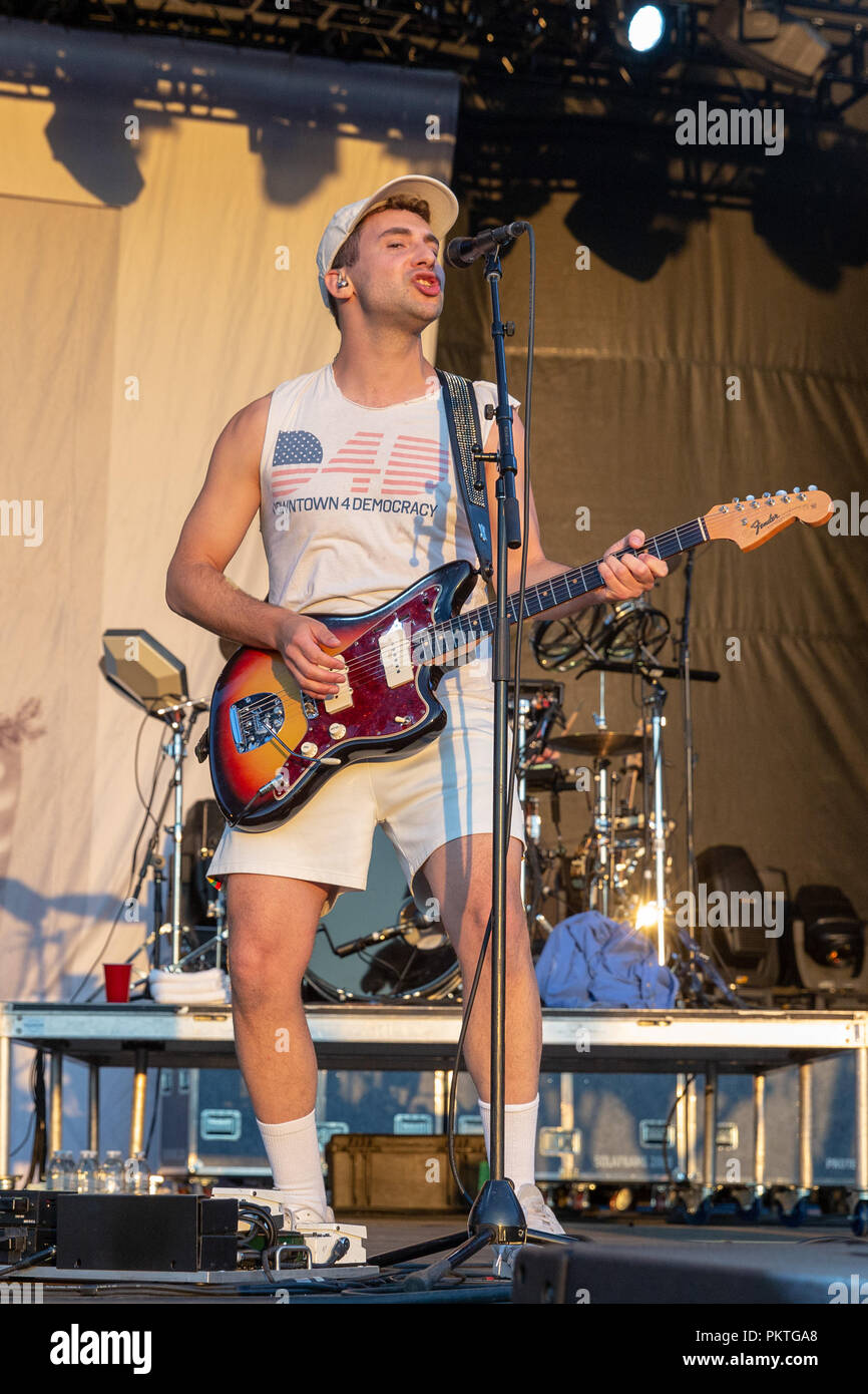 Chicago, Illinois, USA. 14th Sep, 2018. JACK ANTONOFF of Bleachers