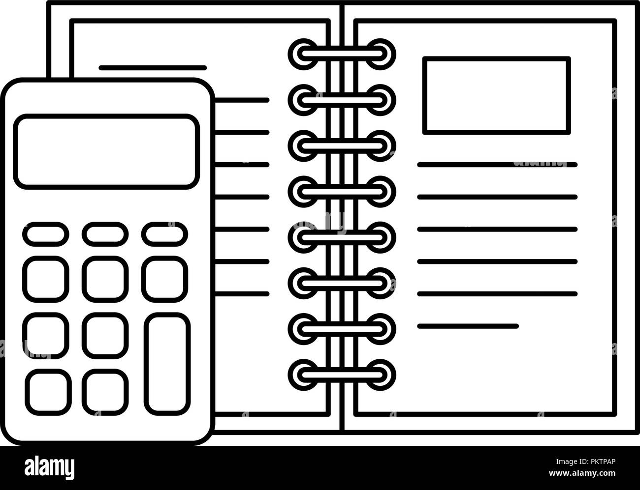 Math note book Black and White Stock Photos & Images - Alamy