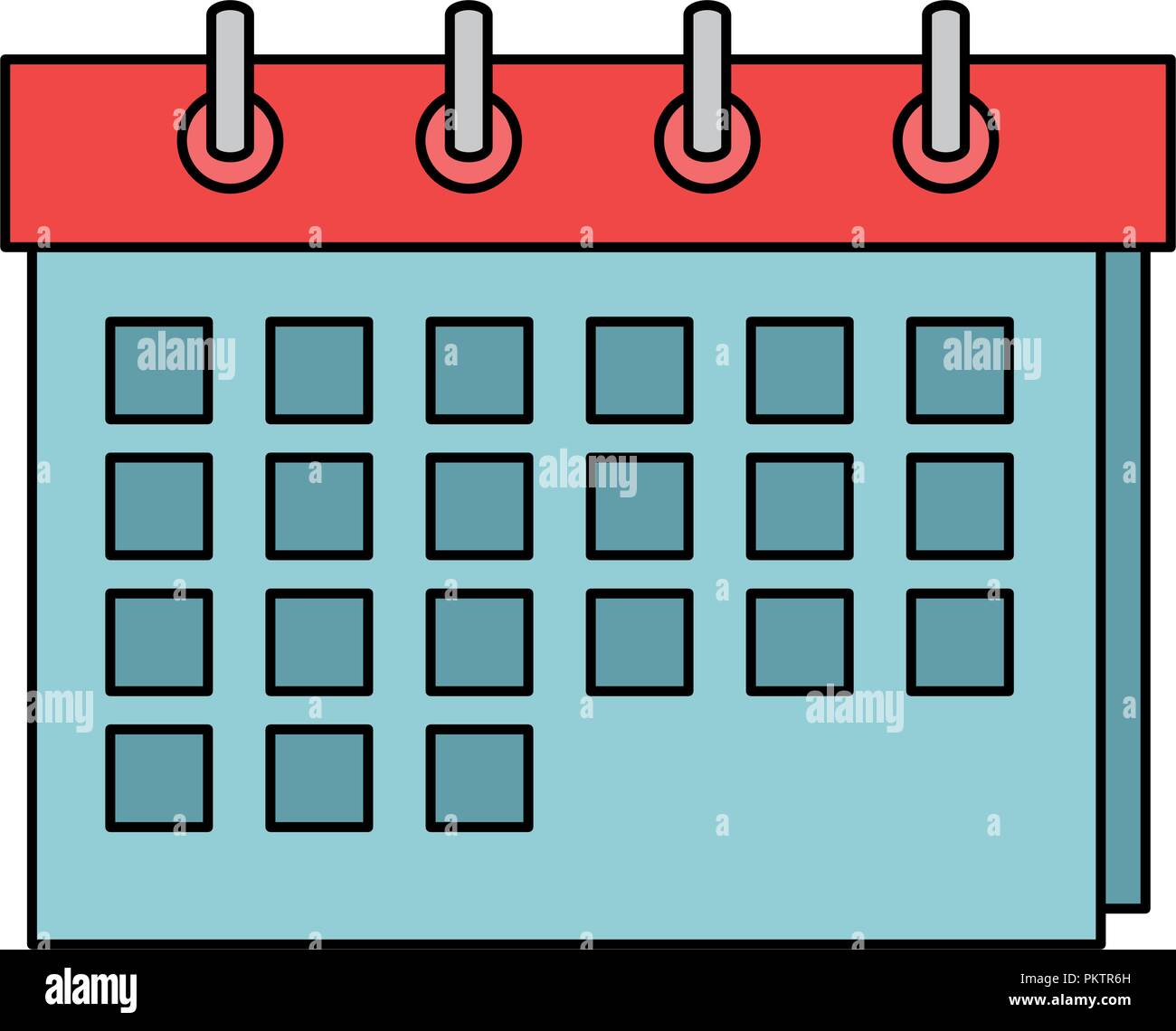 calendar reminder isolated icon Stock Vector Image & Art - Alamy