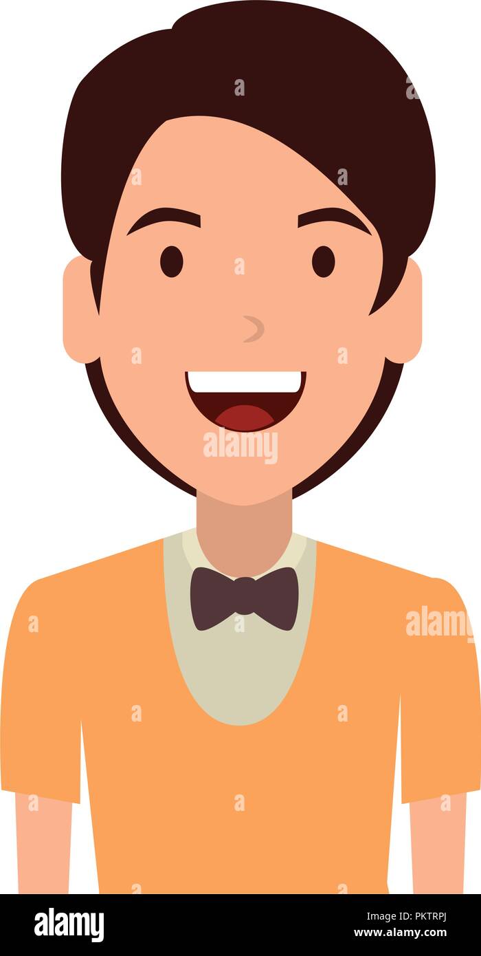 elegant and young man character Stock Vector Image & Art - Alamy