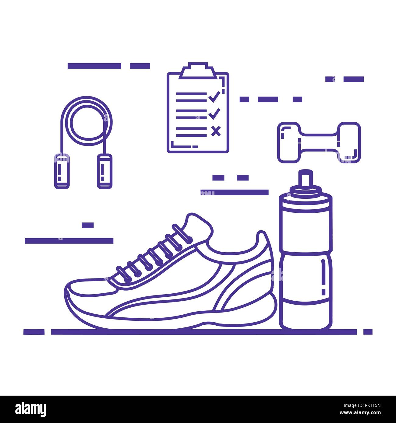 healthy and fitness lifestyle set icons Stock Vector Image & Art - Alamy