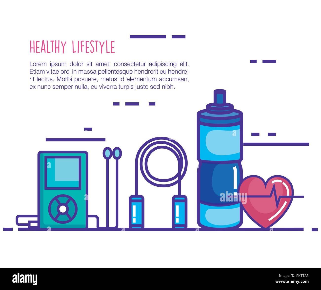 healthy and fitness lifestyle set icons Stock Vector Image & Art - Alamy