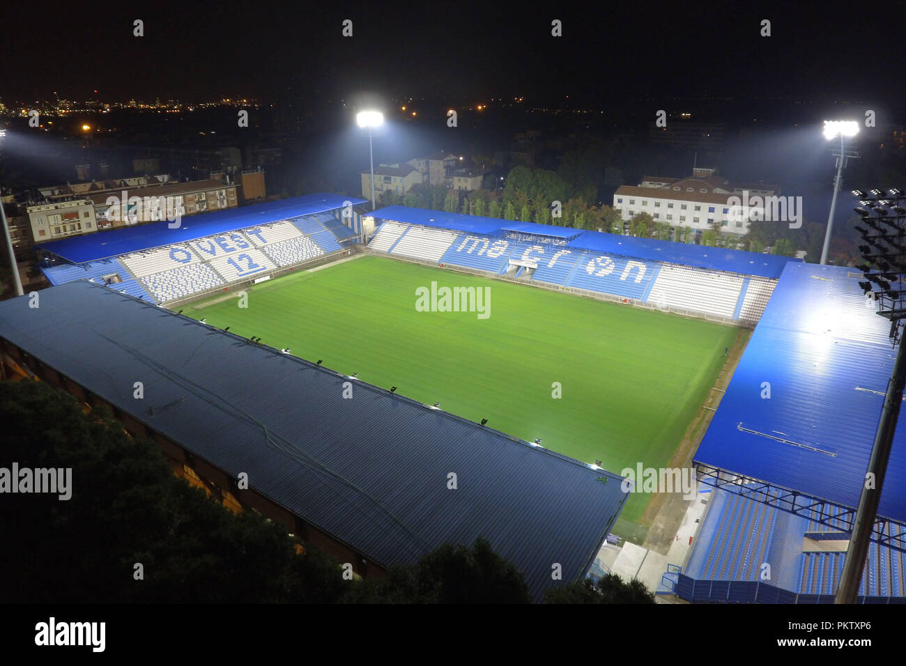 New Paolo Mazza stadium in Ferrara (italy) after restoration and upgrading  work for meeting serie A requirements Stock Photo - Alamy