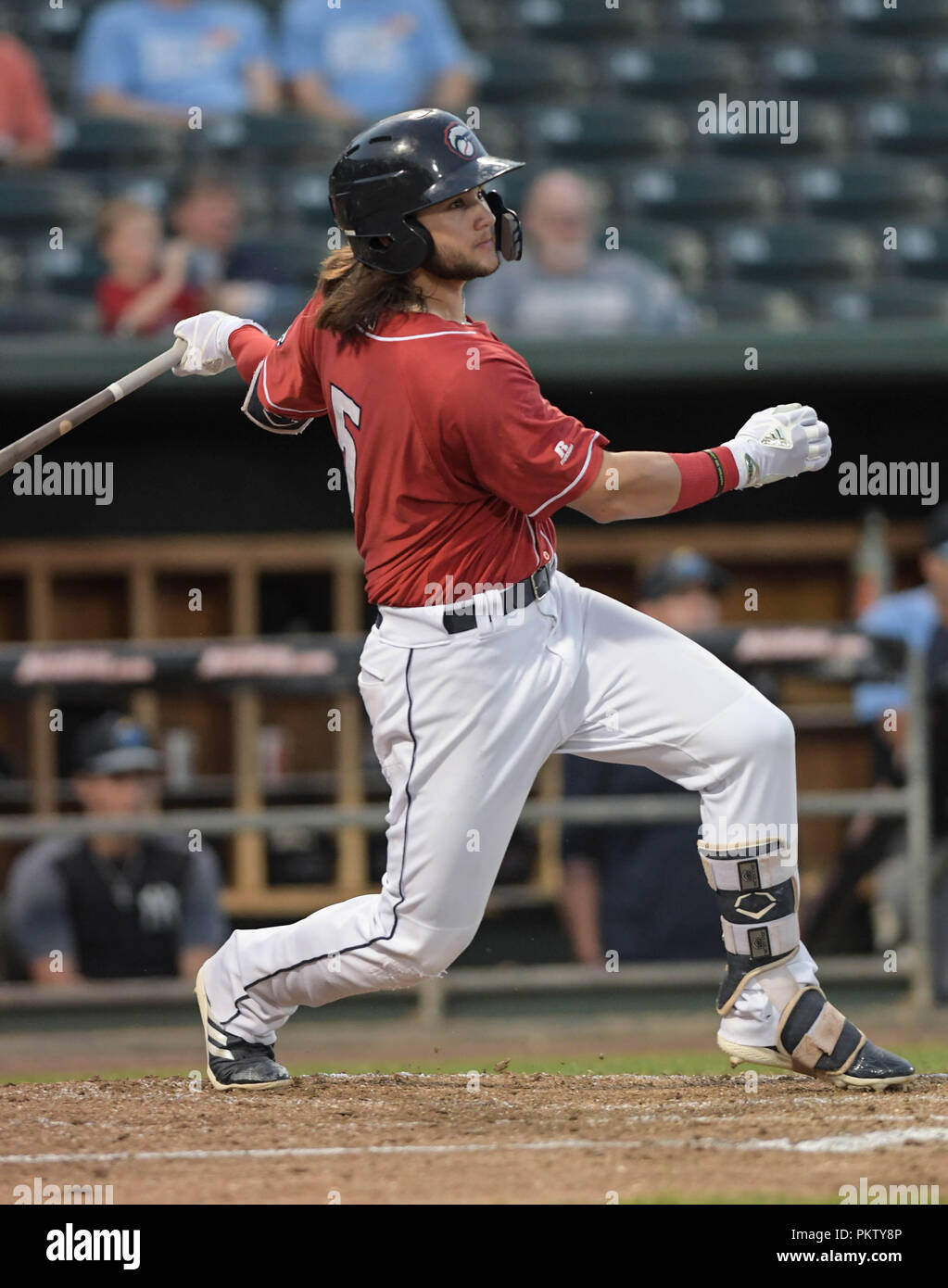 Shortstop Bo Bichette bats during an Eastern Division Championship