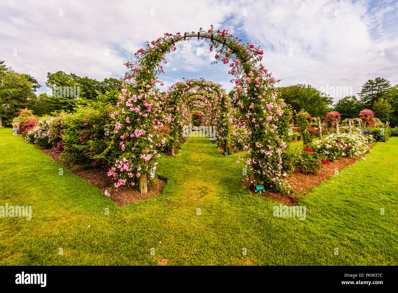 Elizabeth Park   Hartford, Connecticut, USA Stock Photo