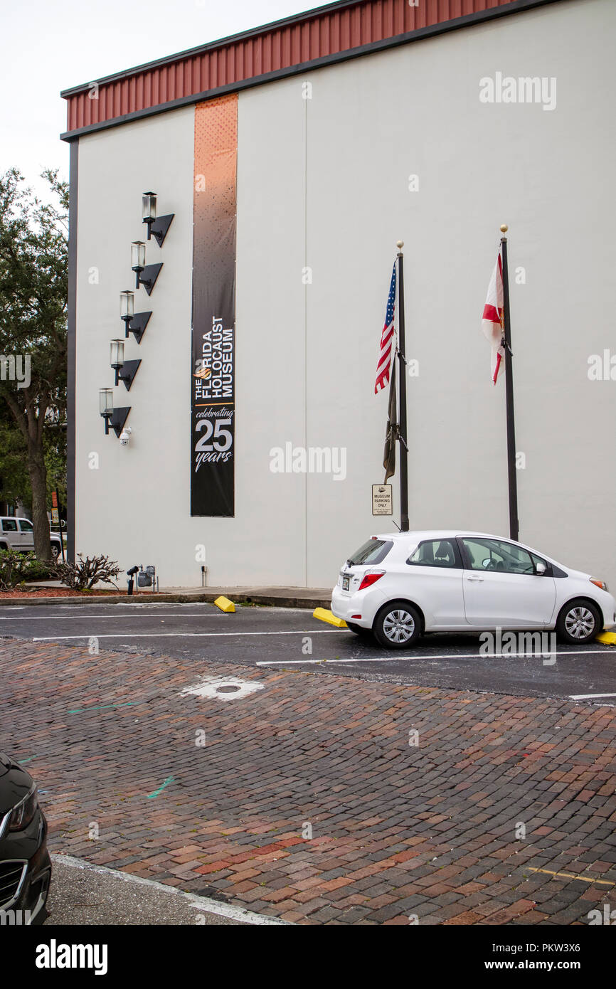 The Florida Holocaust Museum downtown St Petersburg, Florida USA. Stock Photo