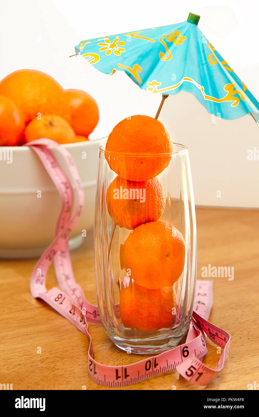 Fresh fruit, oranges concept healthy eating and dieting. Stock Photo