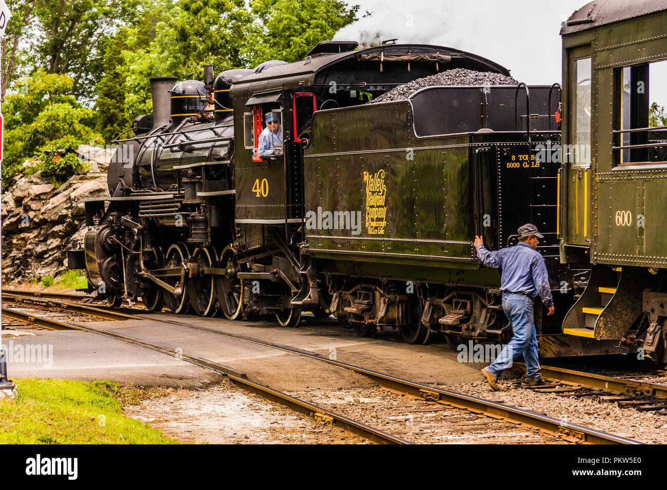 Steam Train Deep River, Connecticut, USA Stock Photo Alamy