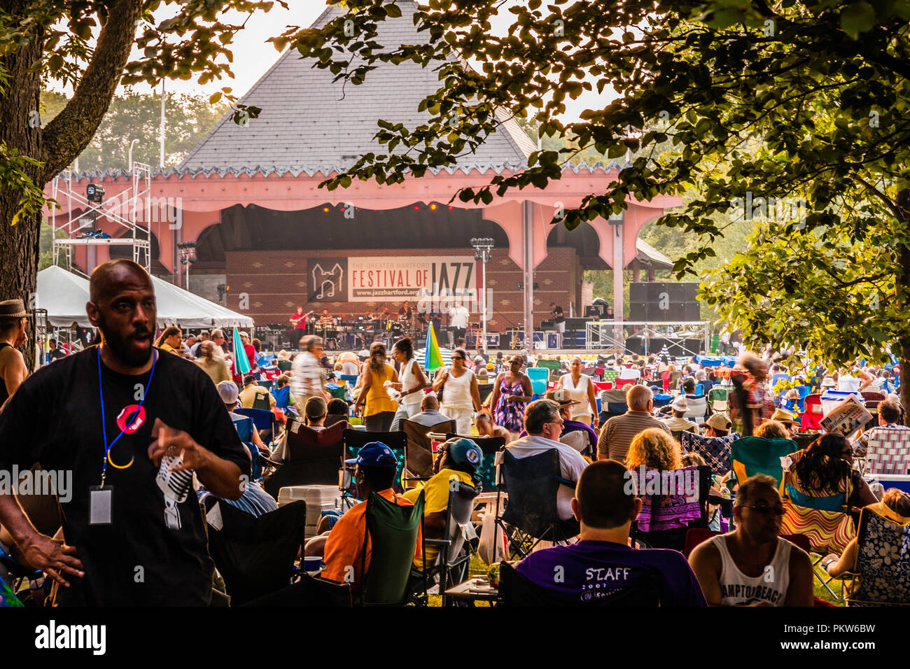 17th annual greater hartford festival of jazz hires stock photography