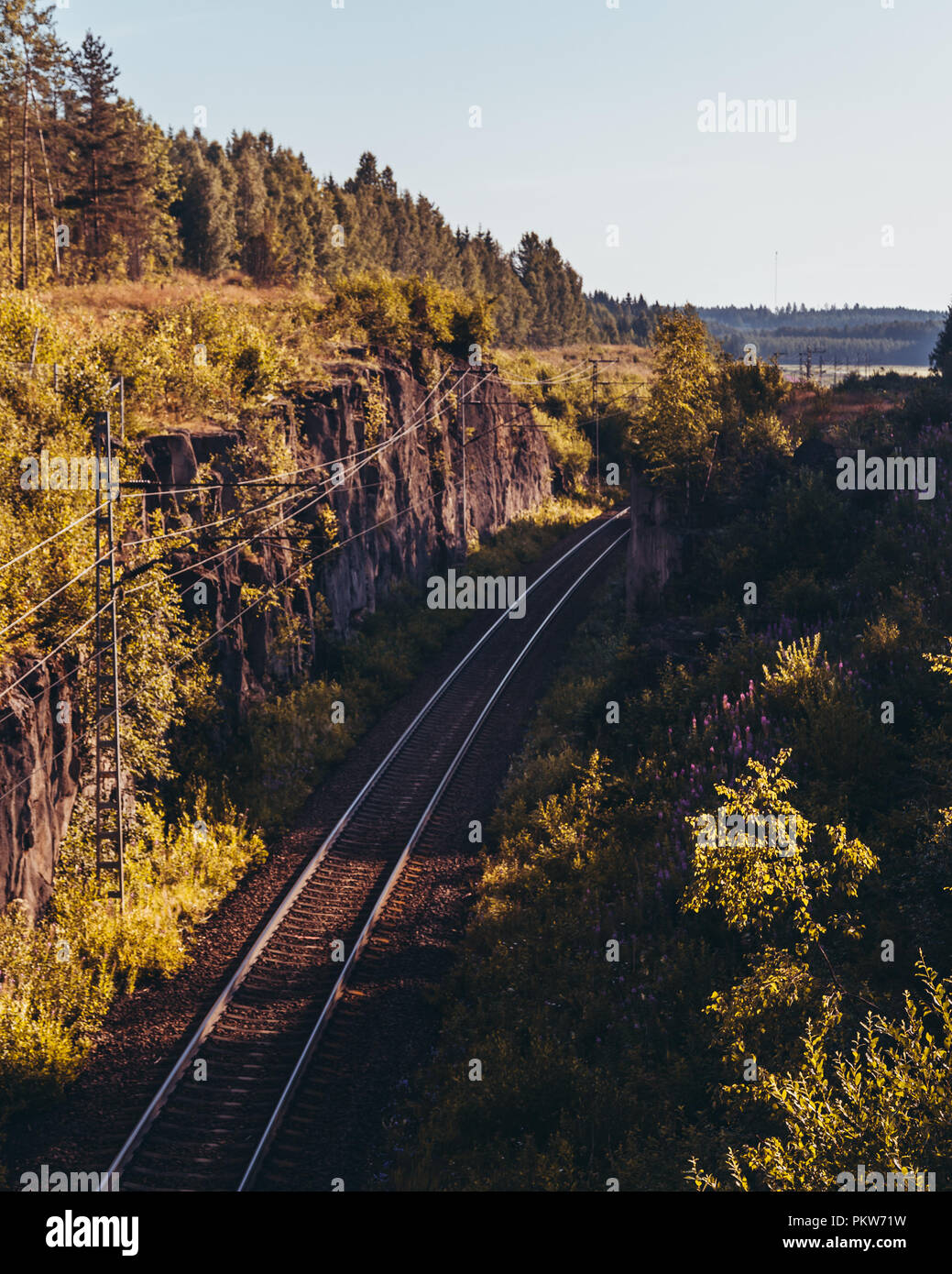 Cliff railroad hires stock photography and images Alamy
