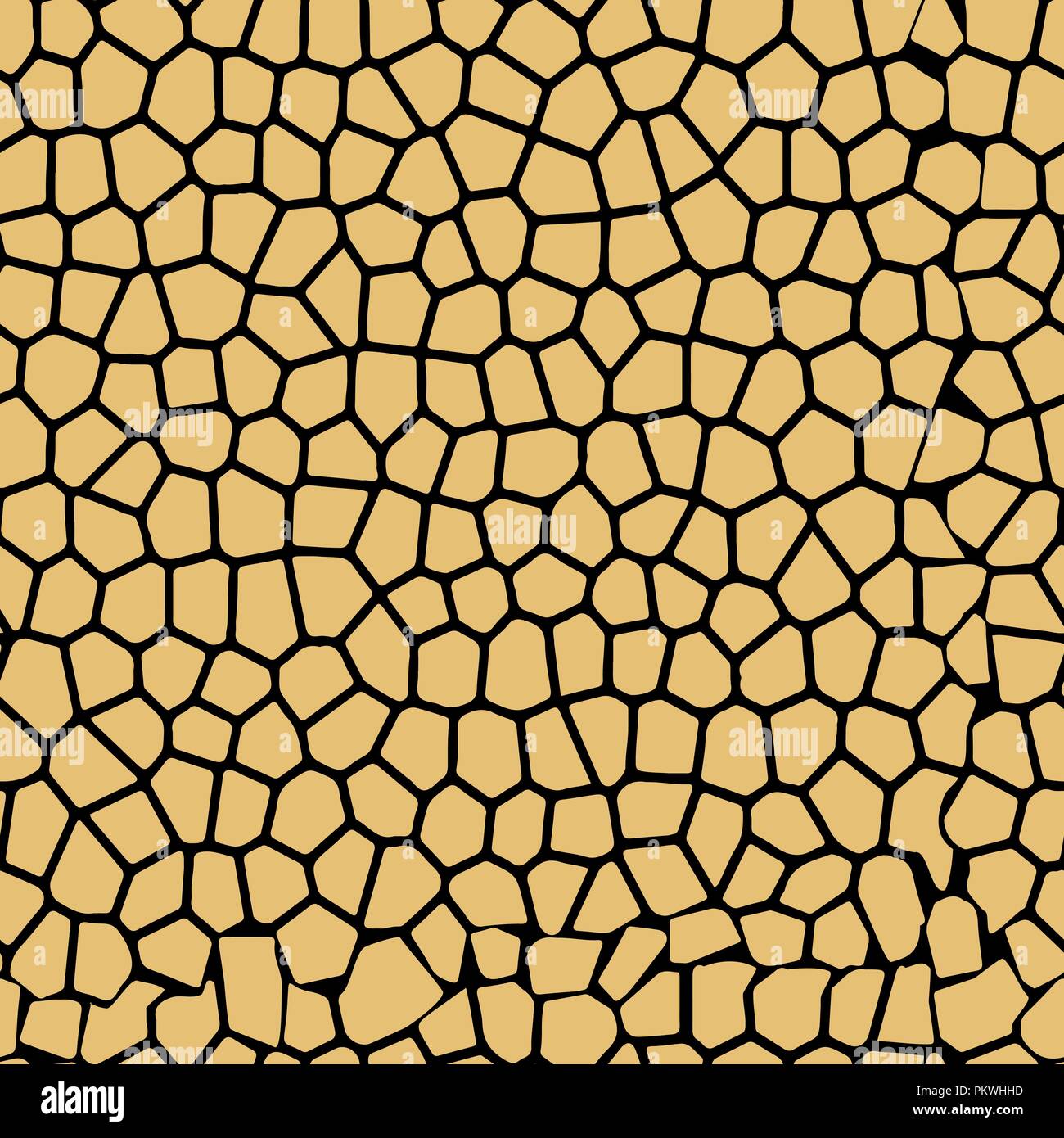 Leopard seamless pattern. Animal print. Vector background Stock Vector