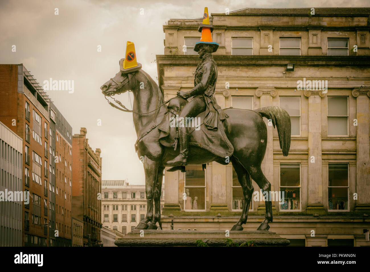 Glasgow is the most populous city in Scotland Stock Photo Alamy