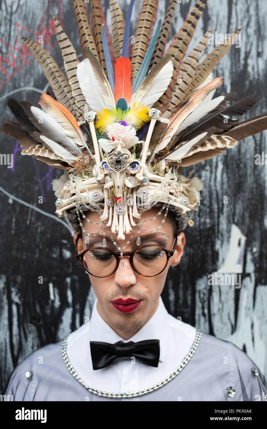 Artist florent bidois wearing hi-res stock photography and images 