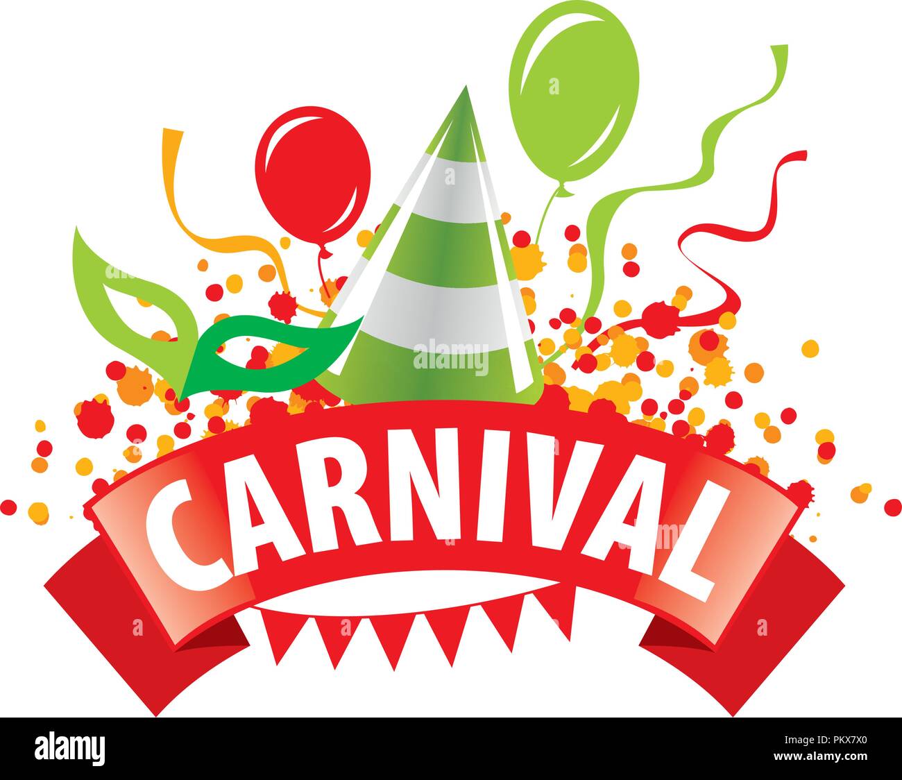 Carnival vector logo Stock Vector Image & Art Alamy