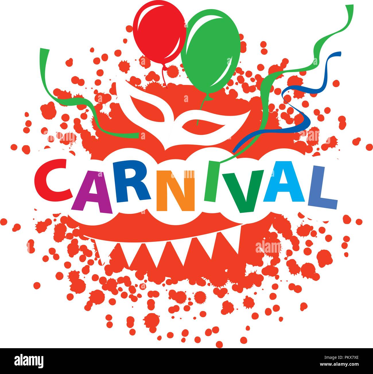 Carnival vector logo Stock Vector Image & Art Alamy