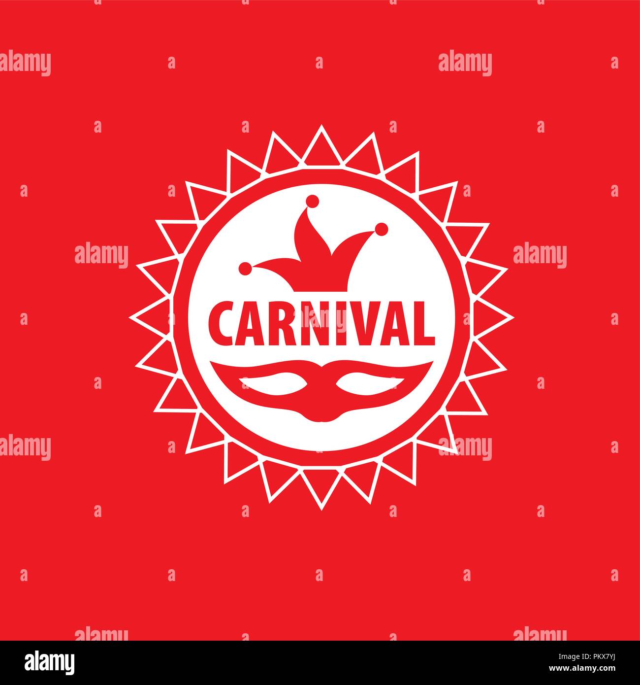Carnival vector logo Stock Vector Image & Art Alamy