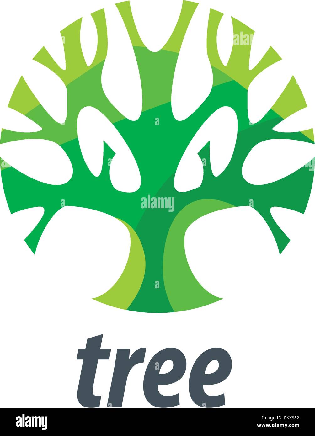vector logo tree Stock Vector Image & Art - Alamy