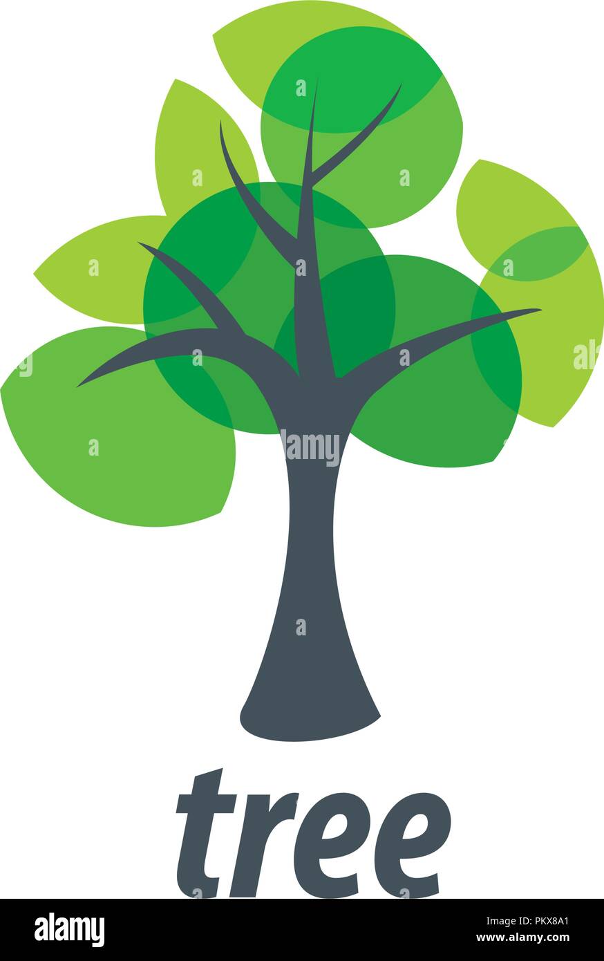 vector logo tree Stock Vector Image & Art - Alamy