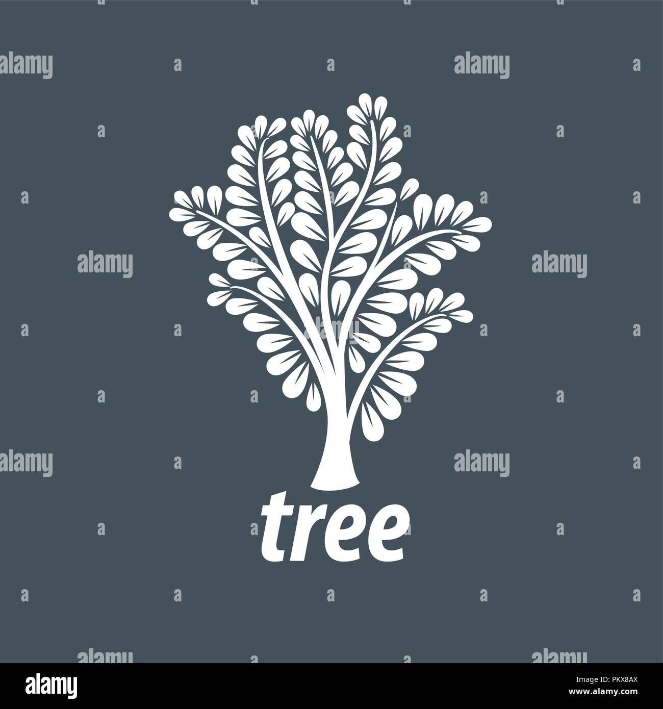 vector logo tree Stock Vector Image & Art - Alamy