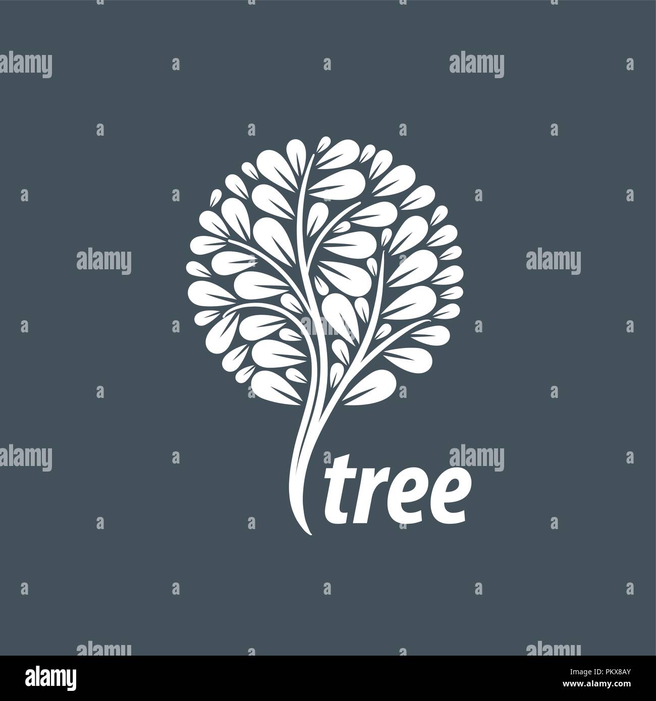 vector logo tree Stock Vector Image & Art - Alamy