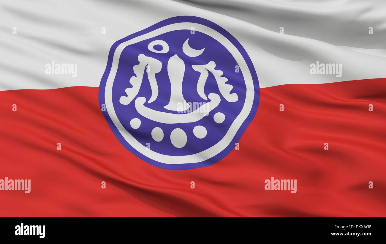 Rakhine Flag Closeup View, 3D Rendering Stock Photo Alamy