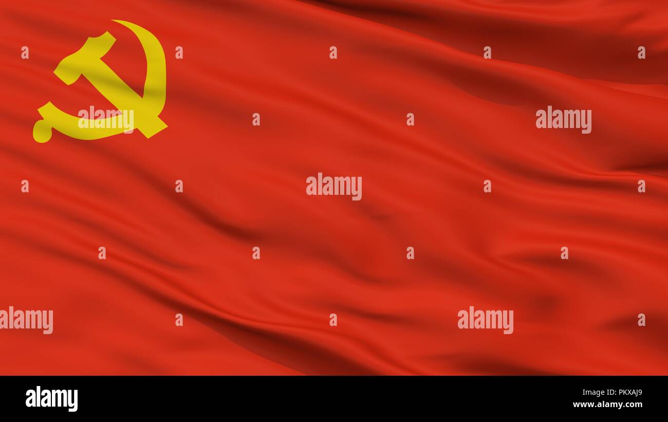Chinese communist party flag hires stock photography and images Alamy