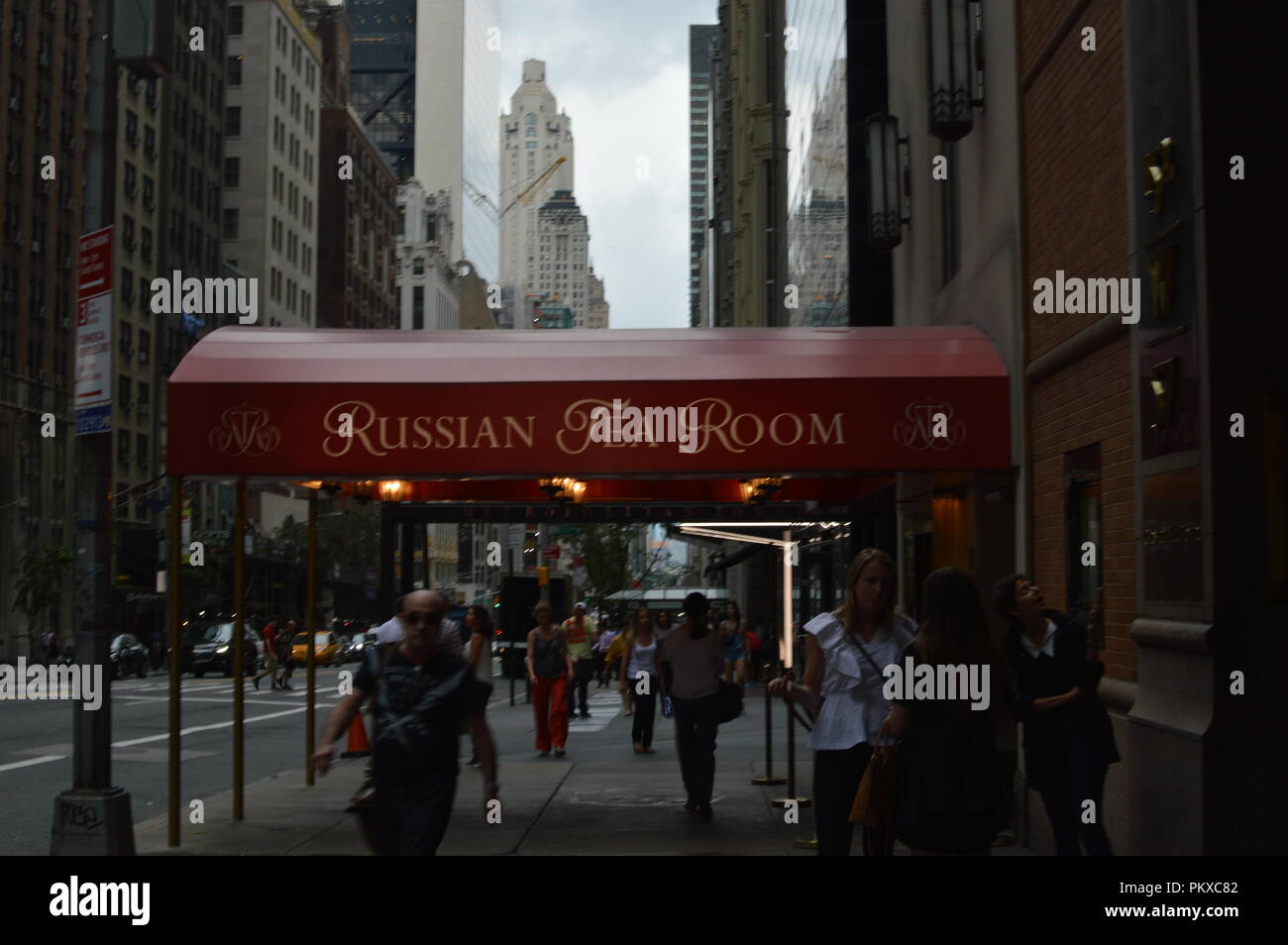 Russian Tea Room Stock Photo Alamy