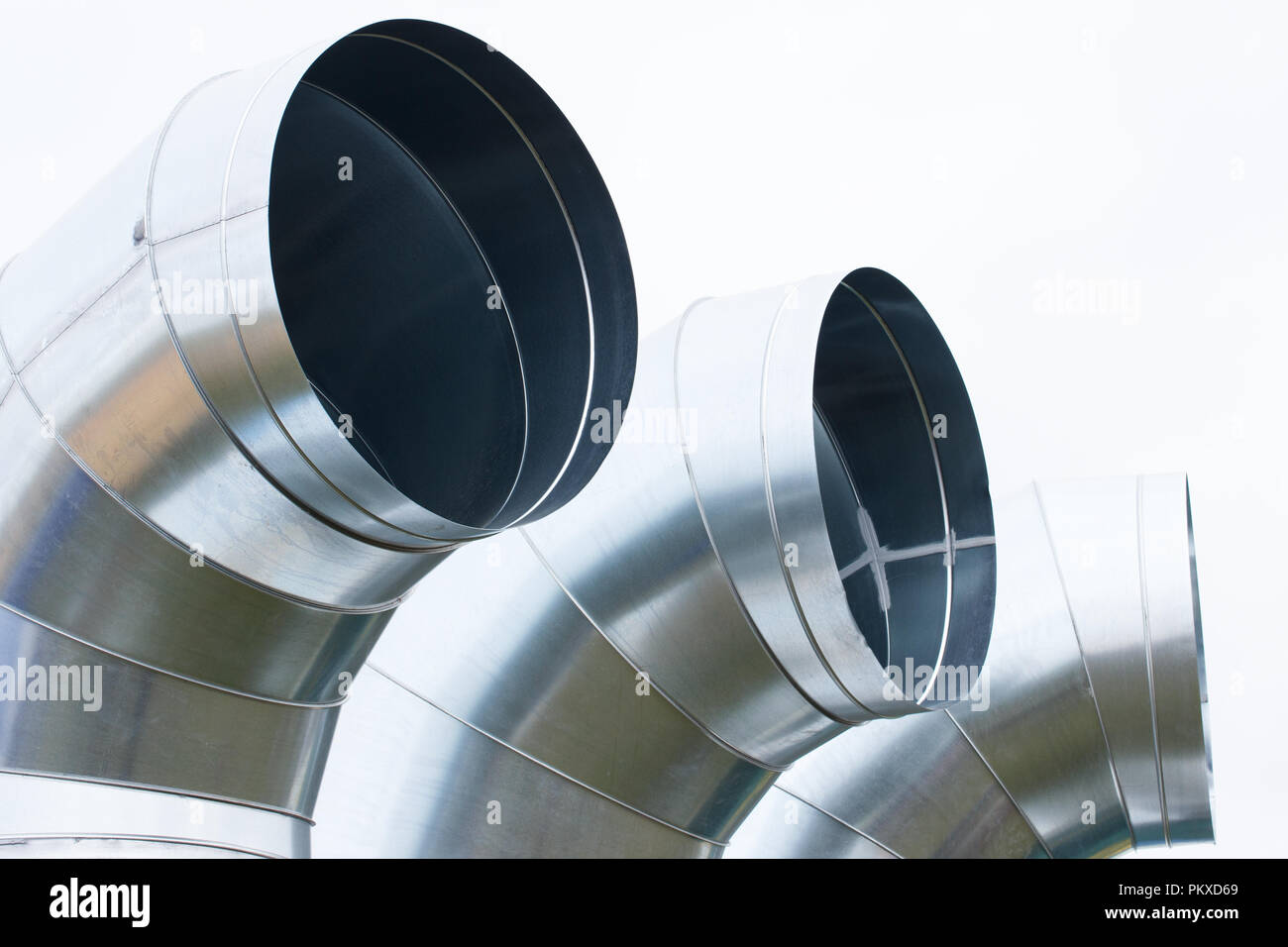 Air ducts pipe for line system air flow, technology and engineering