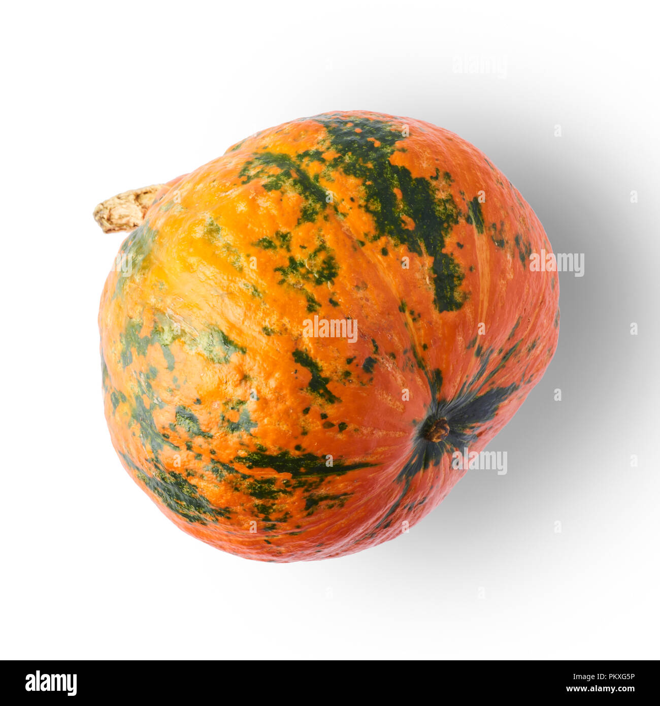 Fresh organic orange Pumpkin isolated on white background Stock Photo ...