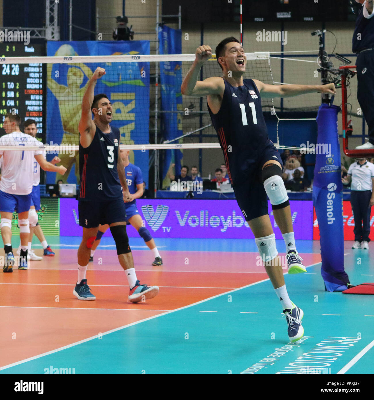 usa vs russia volleyball